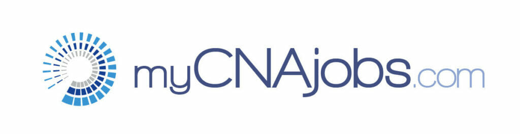 Logo for My CNA Jobs, a direct care network